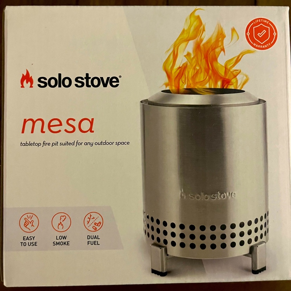 Solo Stove - Mesa NIB still sealed.